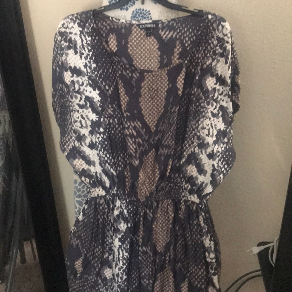 Snake Pattern Dress